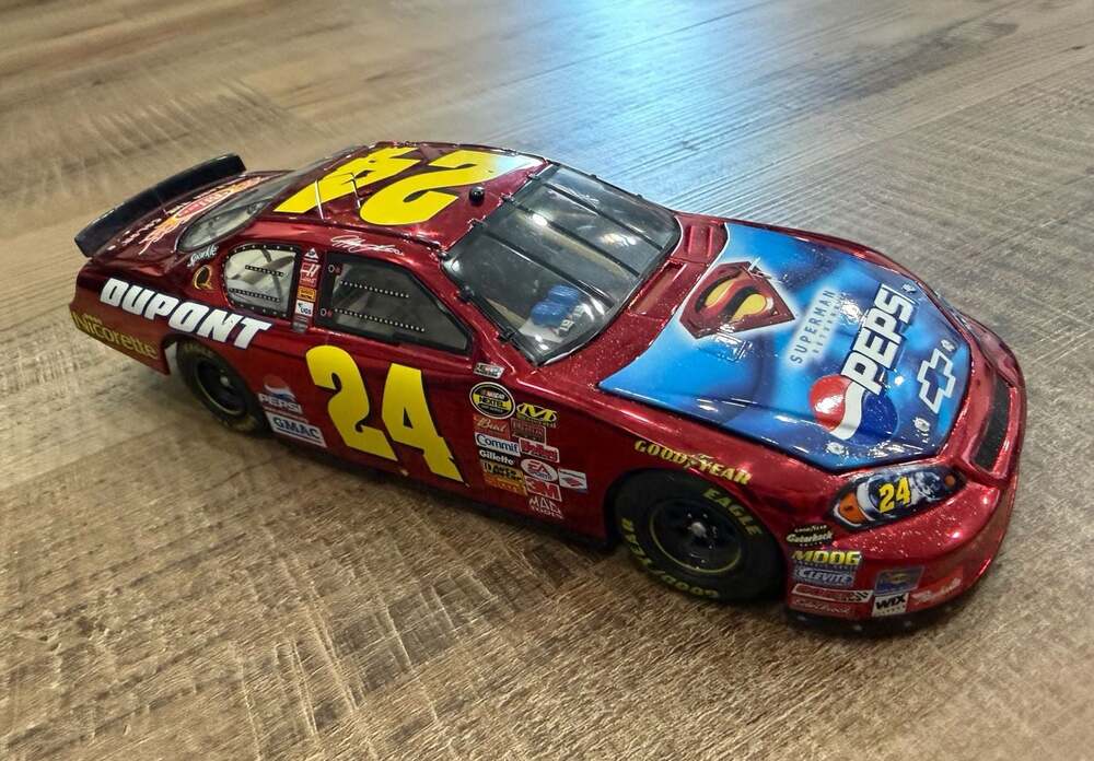 Jeff Gordon #24 Pepsi Superman Returns Color Chrome 2006 Monte Carlo Diecast Car